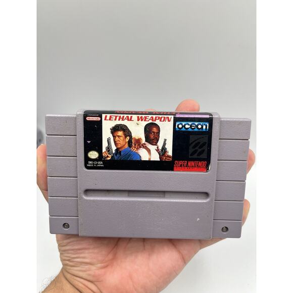 Lethal Weapon Super Nintendo SNES Game Authentic Tested Working - Picture 5 of 5